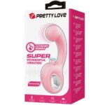 Erynnyes Vibratore Punto G + Stimolatore Clitorideo 10 Vibrazioni Rosa - Pretty Love - immagine 10