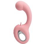 Erynnyes Vibratore Punto G + Stimolatore Clitorideo 10 Vibrazioni Rosa - Pretty Love