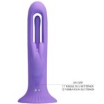 Vibratore Coniglio Killmoulis 12 Modalit? Di Vibrazione Viola - Pretty Love - immagine 7