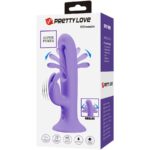 Vibratore Coniglio Killmoulis 12 Modalit? Di Vibrazione Viola - Pretty Love - immagine 9