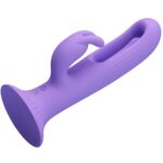 Vibratore Coniglio Killmoulis 12 Modalit? Di Vibrazione Viola - Pretty Love - immagine 3