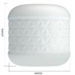 Masturbatore Maschile Bianco Crystle - Pretty Love - immagine 8