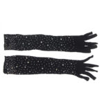 957469Shine Guanti Trasparenti Neri S/M - Subblime - immagine 4