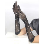957469Shine Guanti Trasparenti Neri S/M - Subblime - immagine 6
