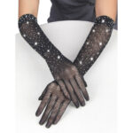957469Shine Guanti Trasparenti Neri S/M - Subblime - immagine 7