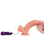 Dildo Vibrante Phantom Con Telecomando 20 Cm - Shequ - immagine 5