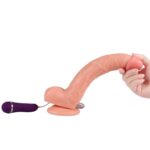 Dildo Vibrante Optimus Con Telecomando 28 Cm - Shequ - immagine 5