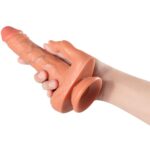 Julian Dildo E Stimolatore Clitoride Con Vibrazione E Telecomando 16 Cm - Shequ - immagine 8