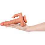 Julian Dildo E Stimolatore Clitoride Con Vibrazione E Telecomando 16 Cm - Shequ - immagine 9