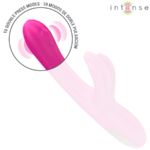 Vibratore Multifunzione Coniglio Britney 23 Cm Rosa - Intense - immagine 7