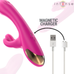 Vibratore Multifunzione Coniglio Britney 23 Cm Rosa - Intense - immagine 4