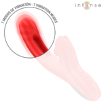 Jessica Vibratore Multifunzione Stimolazione Clitoride 24,8 Cm Rosso - Intense - immagine 6