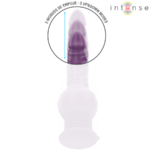 Vibratore Multifunzione Tatum Con Vibrazione Su E Gi? 24 Cm Viola - Intense - immagine 4