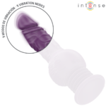 Vibratore Multifunzione Tatum Con Vibrazione Su E Gi? 24 Cm Viola - Intense - immagine 6