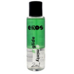 "2 In 1"Glide Minty Lubrificante A Base Di Silicone 100 Ml - Eros