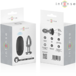 Plug Anale 10 Vibrazioni Metallo Con Telecomando S - Intense - immagine 8