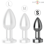 Plug Anale 10 Vibrazioni Metallo Con Telecomando S - Intense - immagine 6