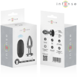 Plug Anale 10 Vibrazioni Metallo Con Telecomando M - Intense - immagine 8