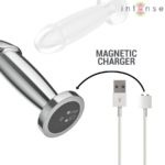 Anal Plug 10 Vibrazioni Dildo Metallo Con Telecomando S - Intense - immagine 7