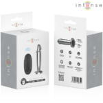 Anal Plug 10 Vibrazioni Dildo Metallo Con Telecomando S - Intense - immagine 8