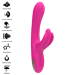 Vibratore Multifunzione Coniglio Britney 23 Cm Rosa - Intense - immagine 2