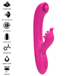 Christina Vibratore Multifunzione Rabbit 22,5 Cm Rosa - Intense - immagine 2