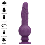 Vibratore Multifunzione Tatum Con Vibrazione Su E Gi? 24 Cm Viola - Intense - immagine 2