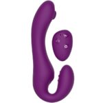 Vibratore 2 In 1 Strapless Strap-On Con Telecomando Viola - Xocoon