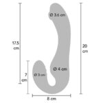 Vibratore 2 In 1 Strapless Strap-On Con Telecomando Viola - Xocoon - immagine 15