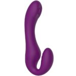 Vibratore 2 In 1 Strapless Strap-On Con Telecomando Viola - Xocoon - immagine 12