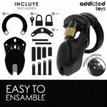 Gabbia Per Pene Forbidden Vault 10 Cm - Addicted Toys Locked - immagine 4