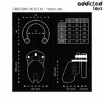 Gabbia Per Pene Obsidian Hold Taglia M - Addicted Toys Locked - immagine 4