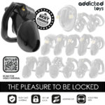 Mindnight Cell Gabbia Per Pene Taglia S - Addicted Toys Locked - immagine 7