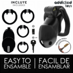 Mindnight Cell Gabbia Per Pene Taglia M - Addicted Toys Locked - immagine 4
