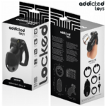 Mindnight Cell Gabbia Per Pene Taglia M - Addicted Toys Locked - immagine 6