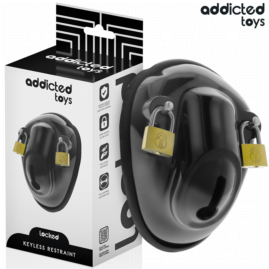 img_207058_022f78f31b70f3ad6be6acc9f63fbf4e_1.png Gabbia Per Pene Senza Chiave 11,5 Cm - Addicted Toys Locked - immagine 1