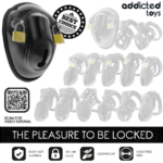 Gabbia Per Pene Senza Chiave 11,5 Cm - Addicted Toys Locked - immagine 7