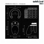 Gabbia Per Pene Obsidian Hold Taglia S - Addicted Toys Locked - immagine 5