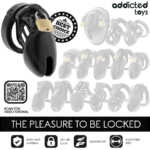Gabbia Per Pene Obsidian Hold Taglia S - Addicted Toys Locked - immagine 7