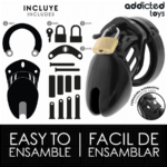 Gabbia Per Pene Obsidian Hold Taglia S - Addicted Toys Locked - immagine 4