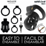 Gabbia Per Pene Silenziosa 7,5 Cm - Addicted Toys Locked - immagine 4