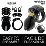 Gabbia Per Pene Profonda Di Castit? 7,5 Cm - Addicted Toys Bloccato - immagine 4