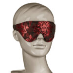 Scandal Maschera Occhi Opaca Con Dettagli Rossi - Calexotics - immagine 2