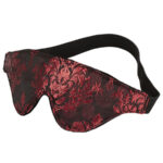 Scandal Maschera Occhi Opaca Con Dettagli Rossi - Calexotics
