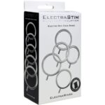 Electrarings Anelli Per Pene In Metallo Confezione Da 5 - Electrastim - immagine 3