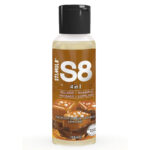 S8 Lubrificante 4 In 1 Al Cioccolato E Caramello Salato 125 Ml - Stimul8