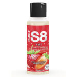 S8 Lubrificante 4 In 1 Al Dessert Alla Fragola 125 Ml - Stimul8