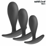Set Di 3 Tappi Anali Modello 2 - Addicted Toys - immagine 2