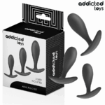Set Di 3 Tappi Anali Modello 2 - Addicted Toys