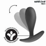 Set Di 3 Tappi Anali Modello 2 - Addicted Toys - immagine 5